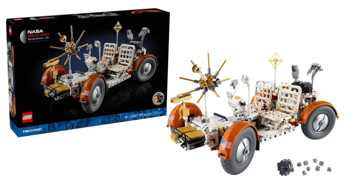 LEGO Unveils Detailed NASA Apollo Lunar Rover Set and Space Lovers Will Be Over the Moon About It