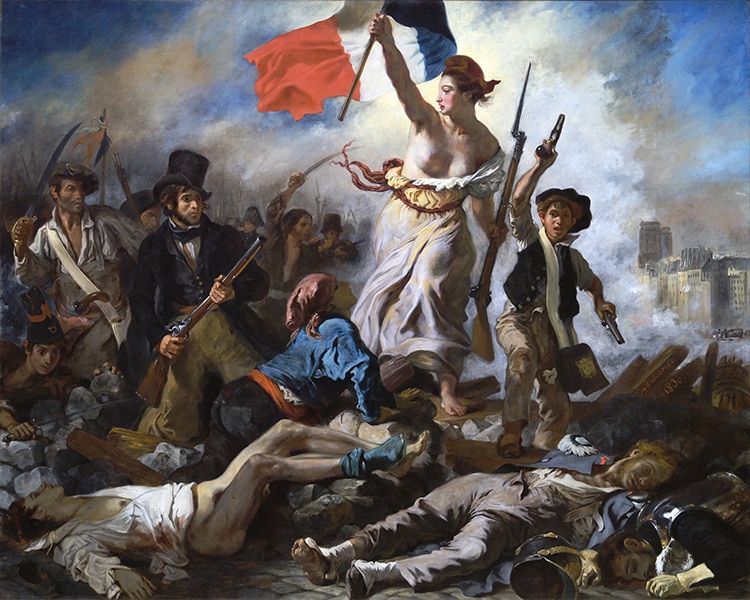 View the Louvre's Restored "Liberty Leading the People"