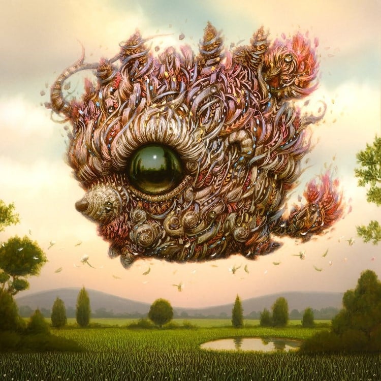 Pop Surrealist Paintings by Naoto Hattori