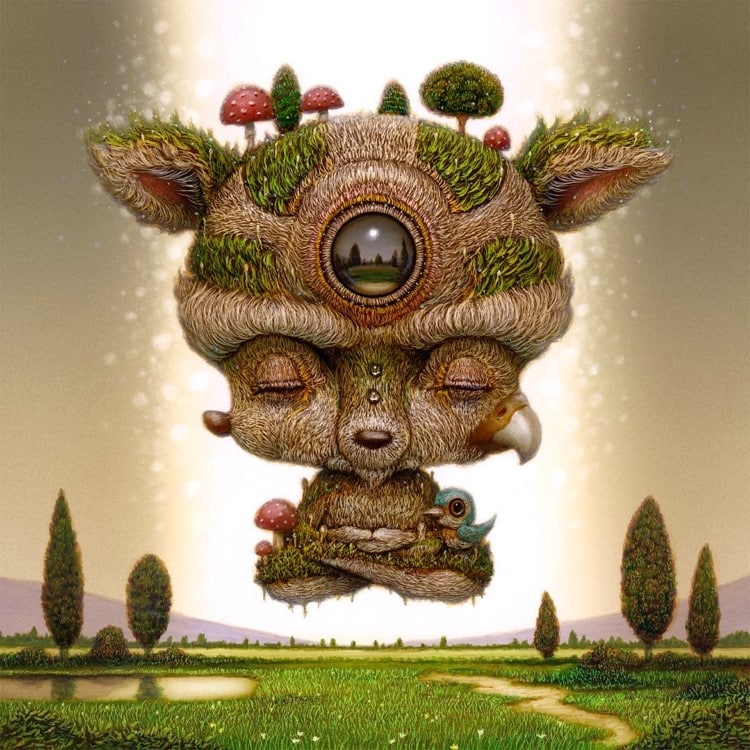 Pop Surrealist Paintings by Naoto Hattori