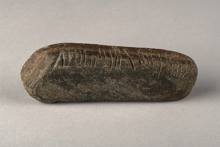 Rock With Ancient Ogham Irish Writing System Discovered