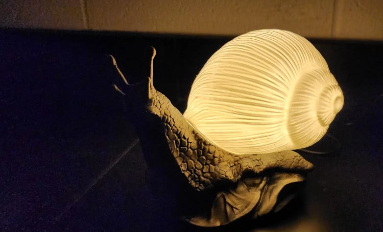 Snail lamp by Sliders custom