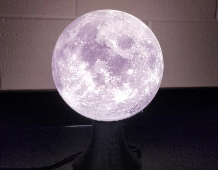 Moon lamp by Sliders custom