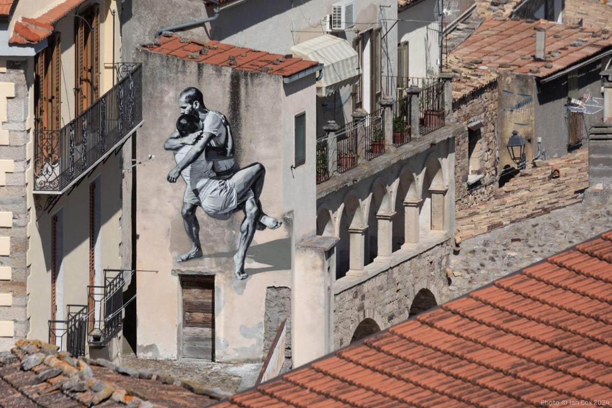 Strok mural in Civitacampomarano