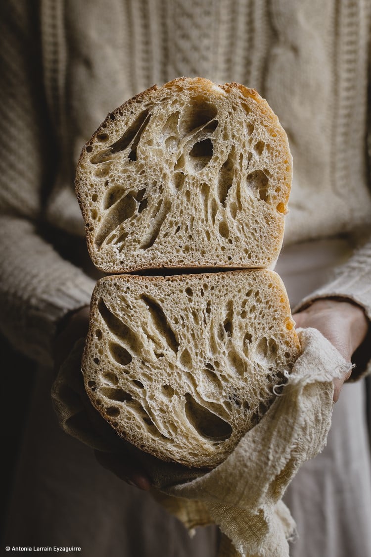 Handmade sourdough bread