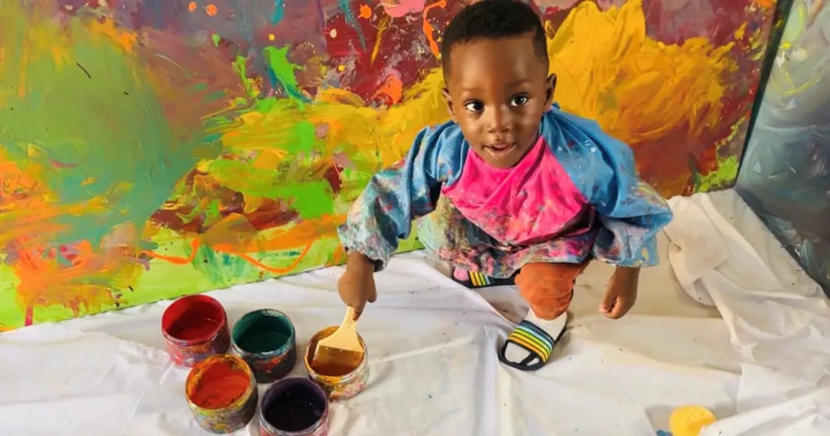Toddler Is Declared ‘World’s Youngest Male Artist’ by Guinness