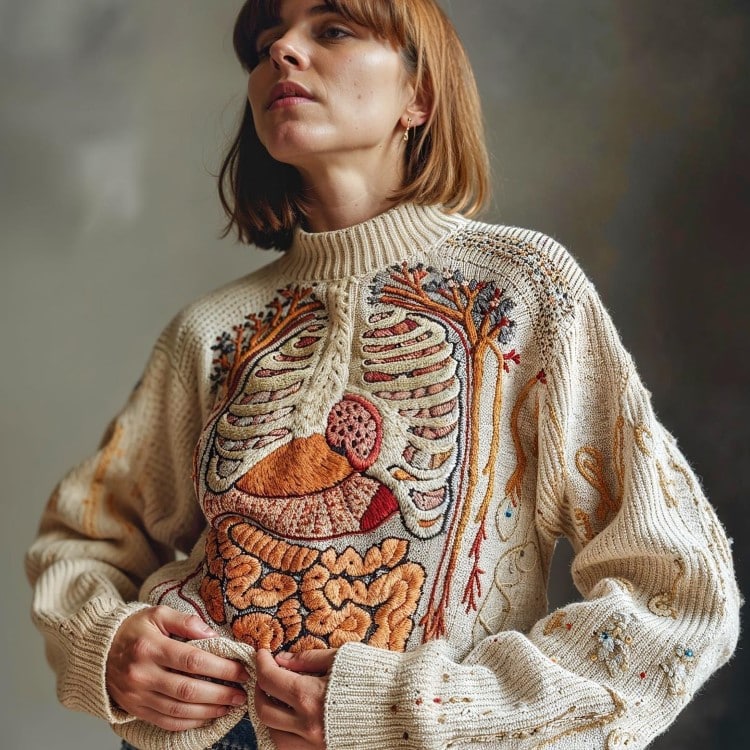 AI Anatomy Sweaters by David Szauder
