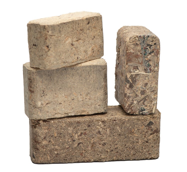 Carbon capture bricks by Graphyte