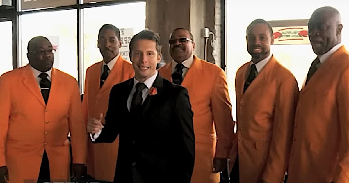 Man Quits His Job by Singing and Dancing With a Quintet