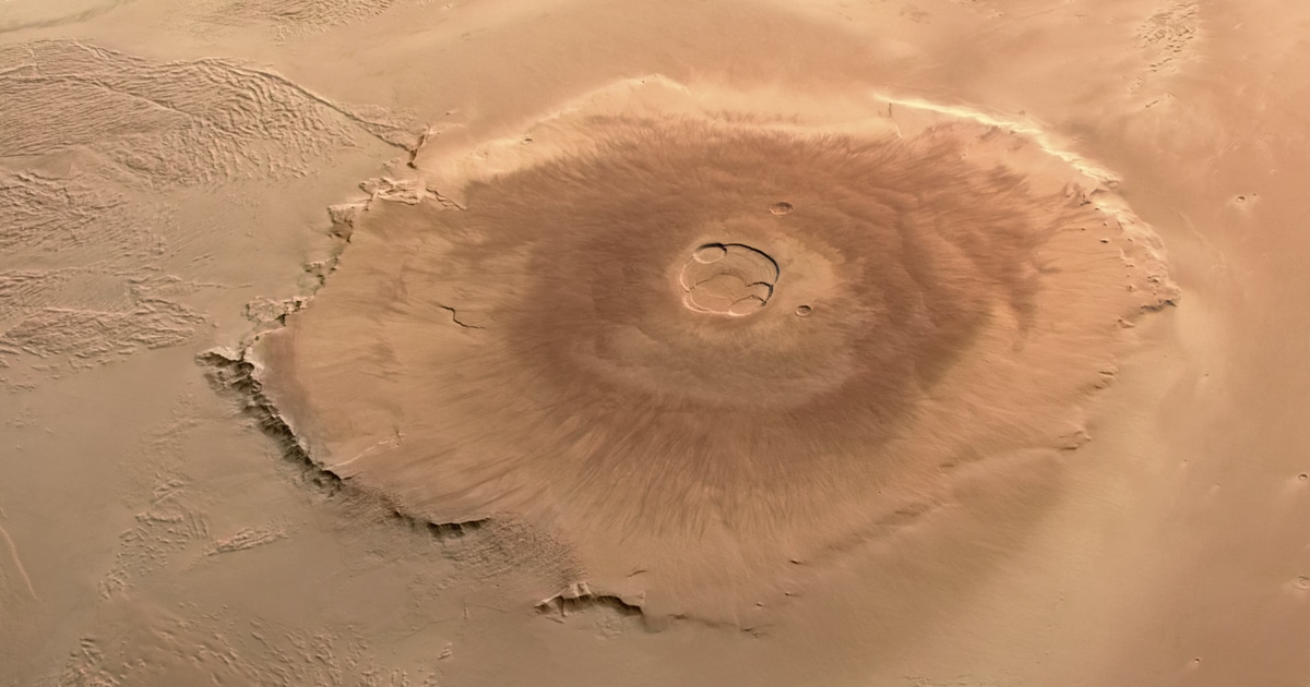 Olympus Mons: The Largest Volcano in Our Solar System Is Located on Mars