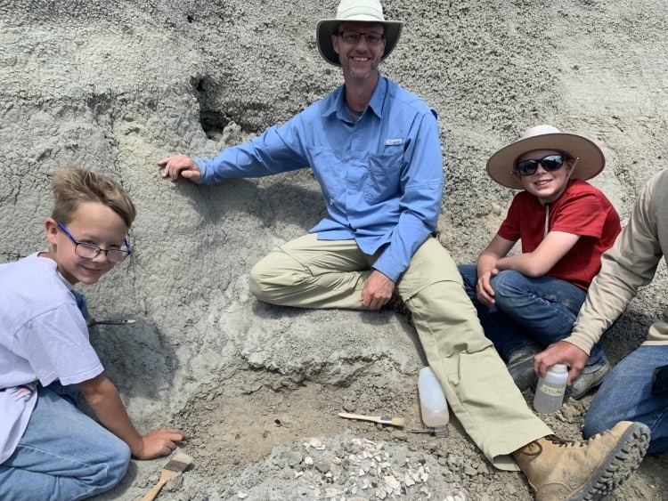 Juvenile T. rex discovery in the Badlands