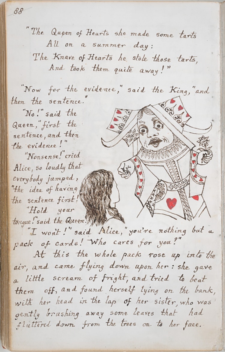 Explore the 1864 Manuscript of "Alice's Adventures in Wonderland"