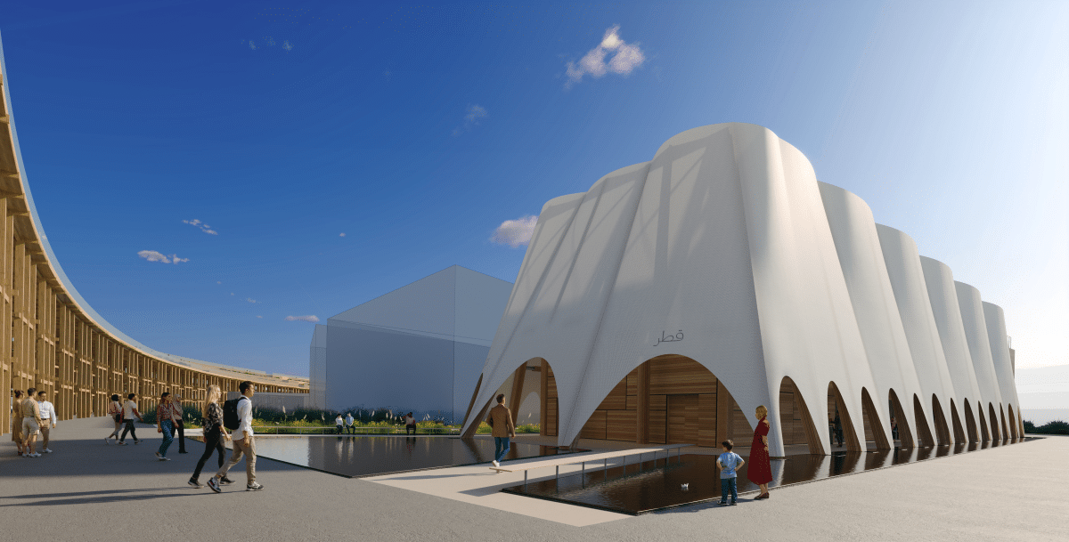 Qatar Pavilion for 2025 Expo Osaka by Kengo Kuma