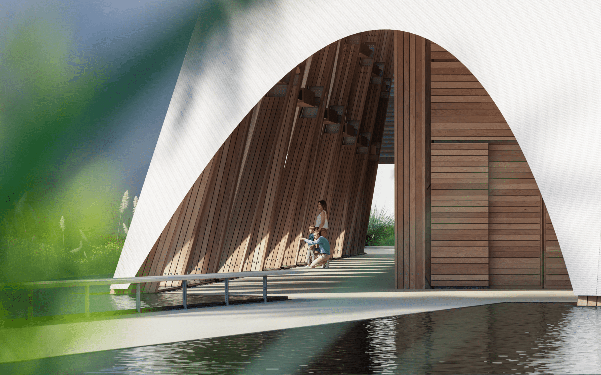 Qatar Pavilion for 2025 Expo Osaka by Kengo Kuma