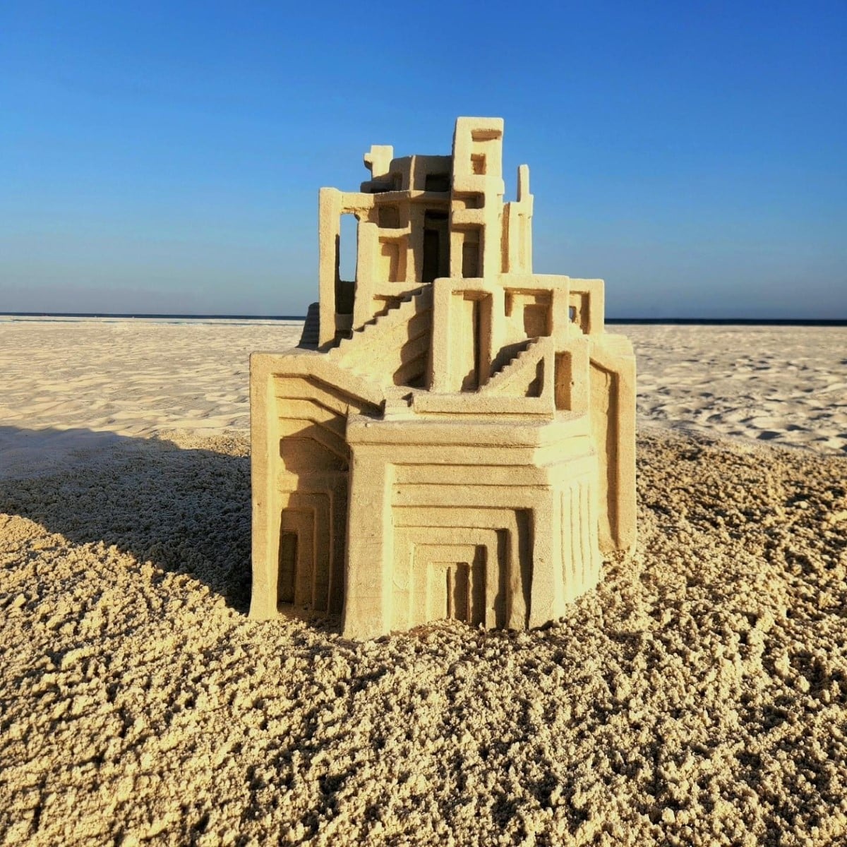 Creative sand sculpture