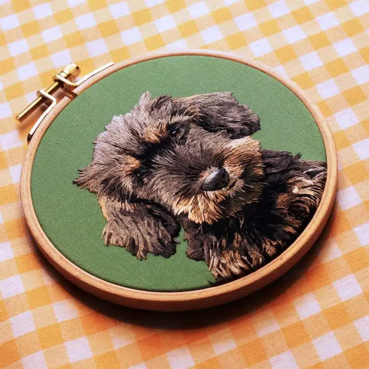 Embroidery by Santo Cielo