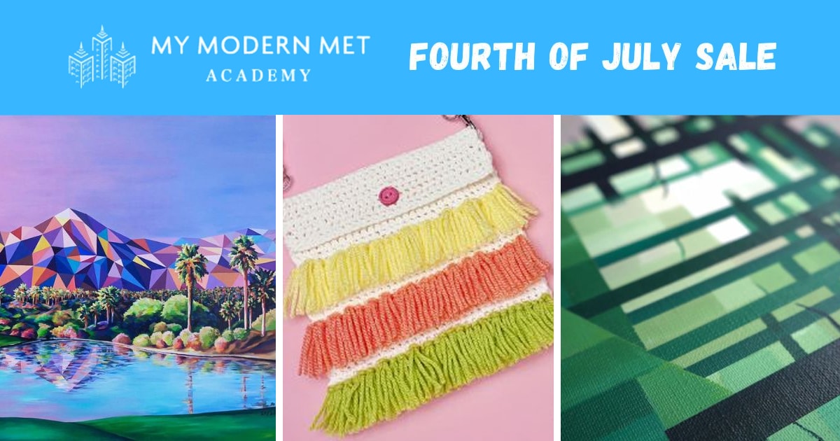 Celebrate the 4th of July With 15% Off Creative Classes on My Modern Met Academy