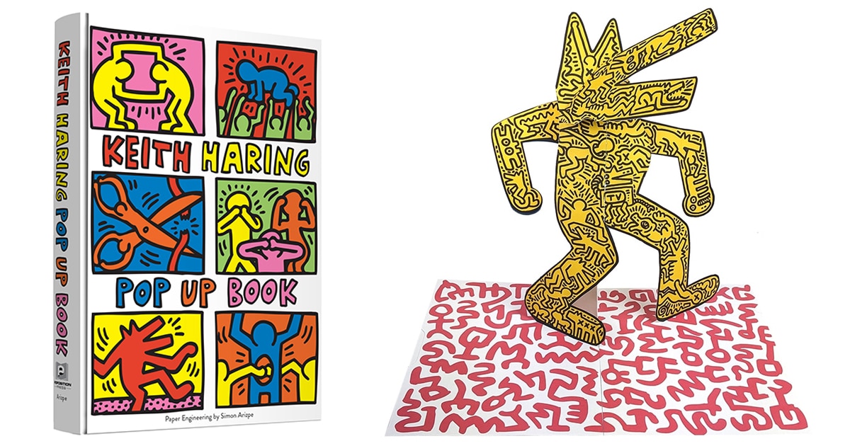 Keith Haring’s art comes to life in a dynamic pop-up book