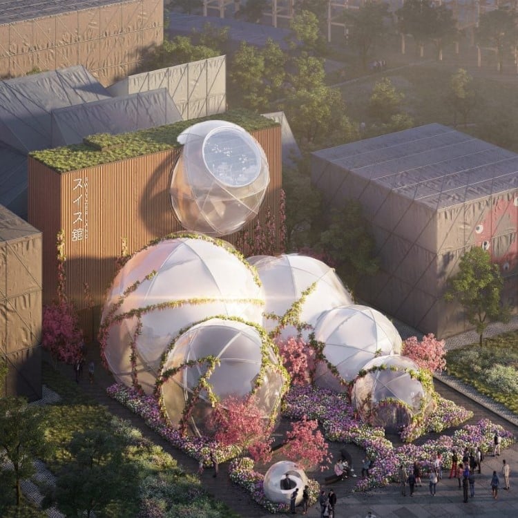 Switzerland Pavilion for Expo 2025 by Manuel Herz Architekten