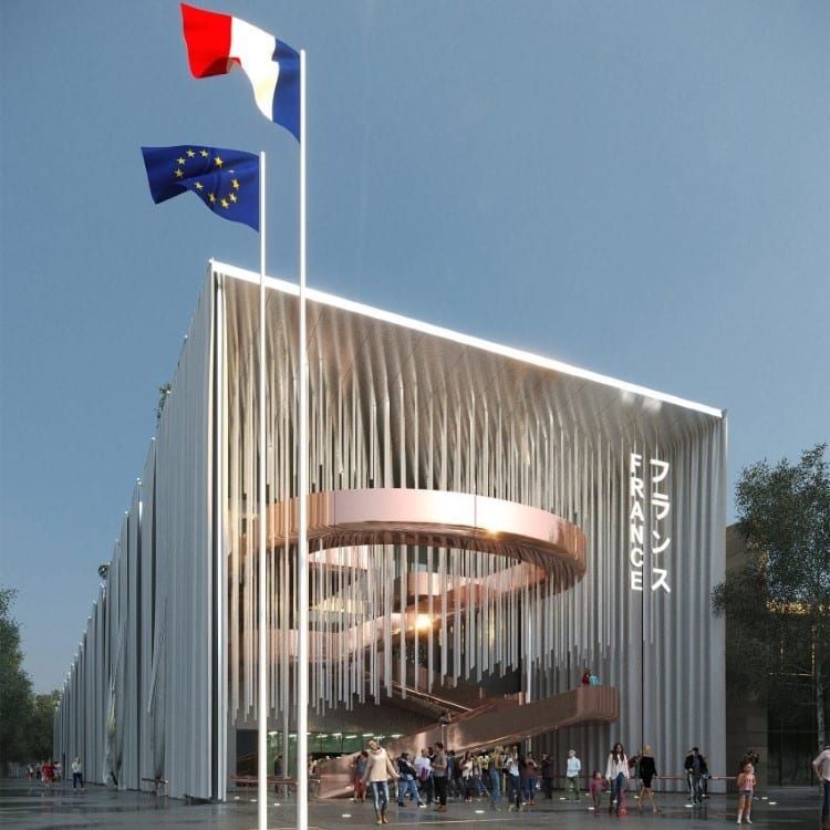 France Pavilion for Expo 2025 by Coldefy & Associés and Carlo Ratti Associati