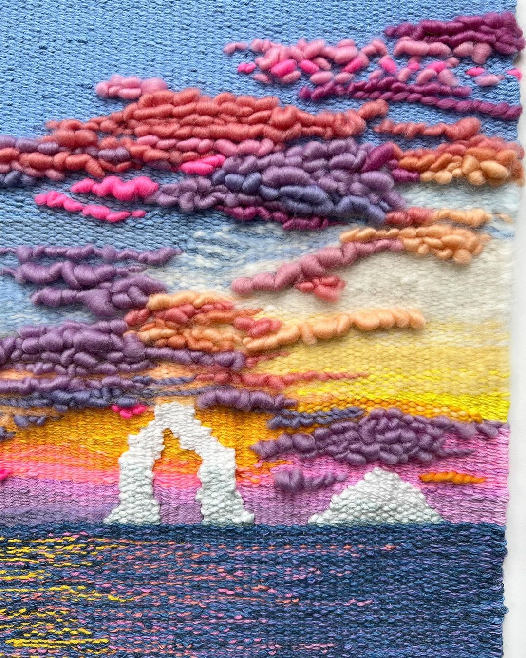 Painted Sky Textiles by Adrienne Lee