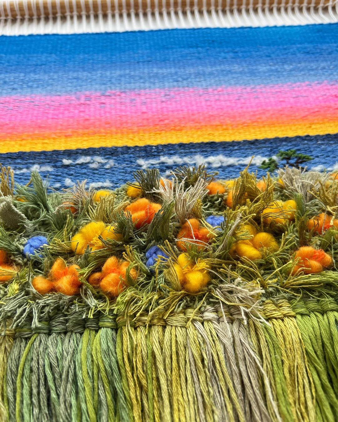 Painted Sky Textiles by Adrienne Lee