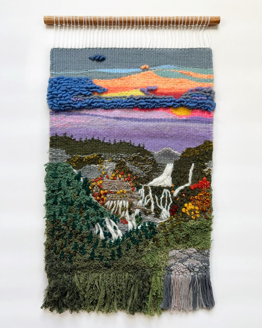 Painted Sky Textiles by Adrienne Lee