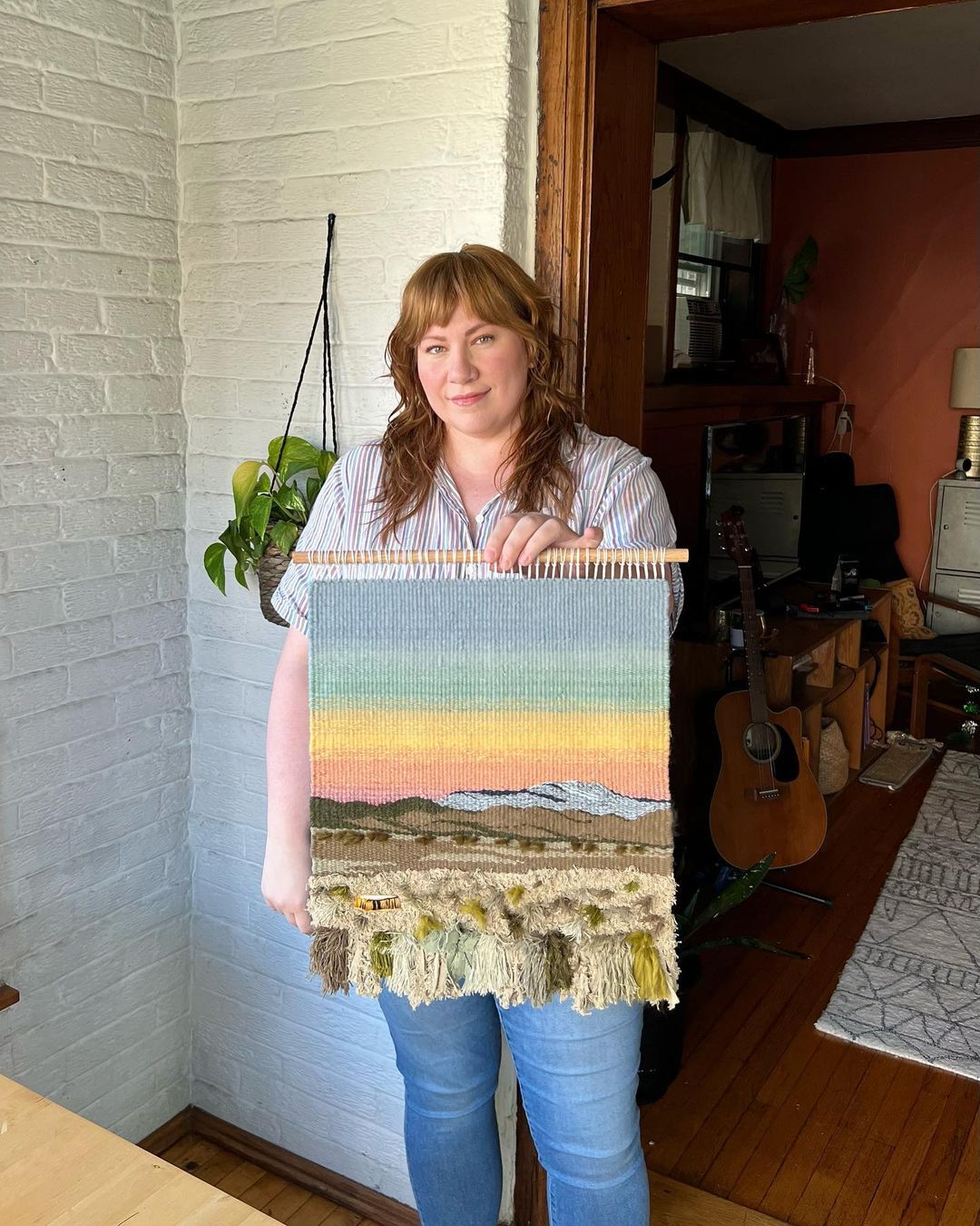 Painted Sky Textiles by Adrienne Lee