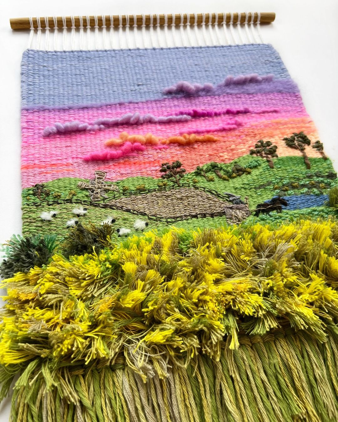Painted Sky Textiles by Adrienne Lee