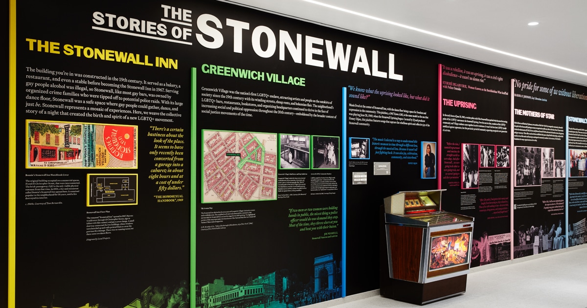 The Iconic Stonewall Inn Is Transformed Into an LGBTQ+ Visitor Center