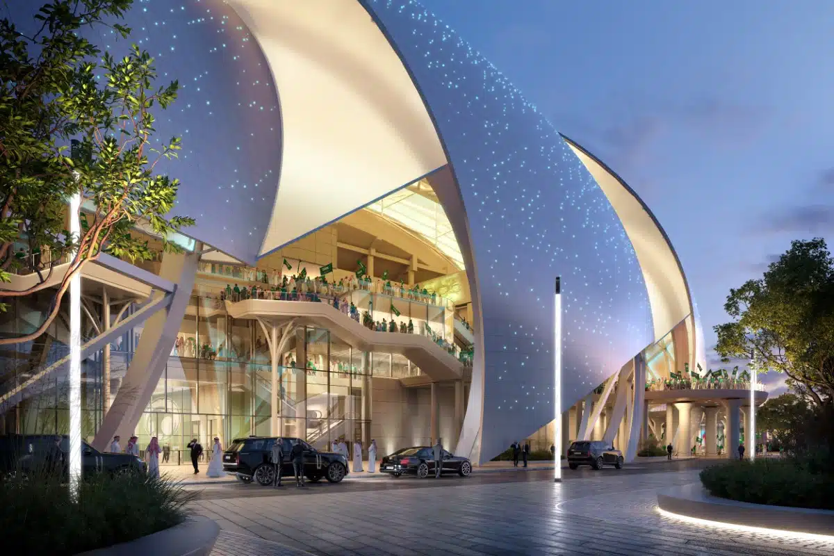 Aramco Stadium by Populous