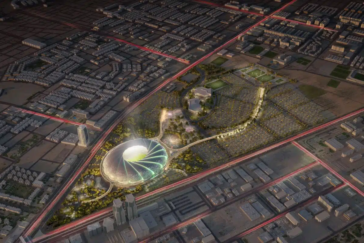 Aramco Stadium by Populous