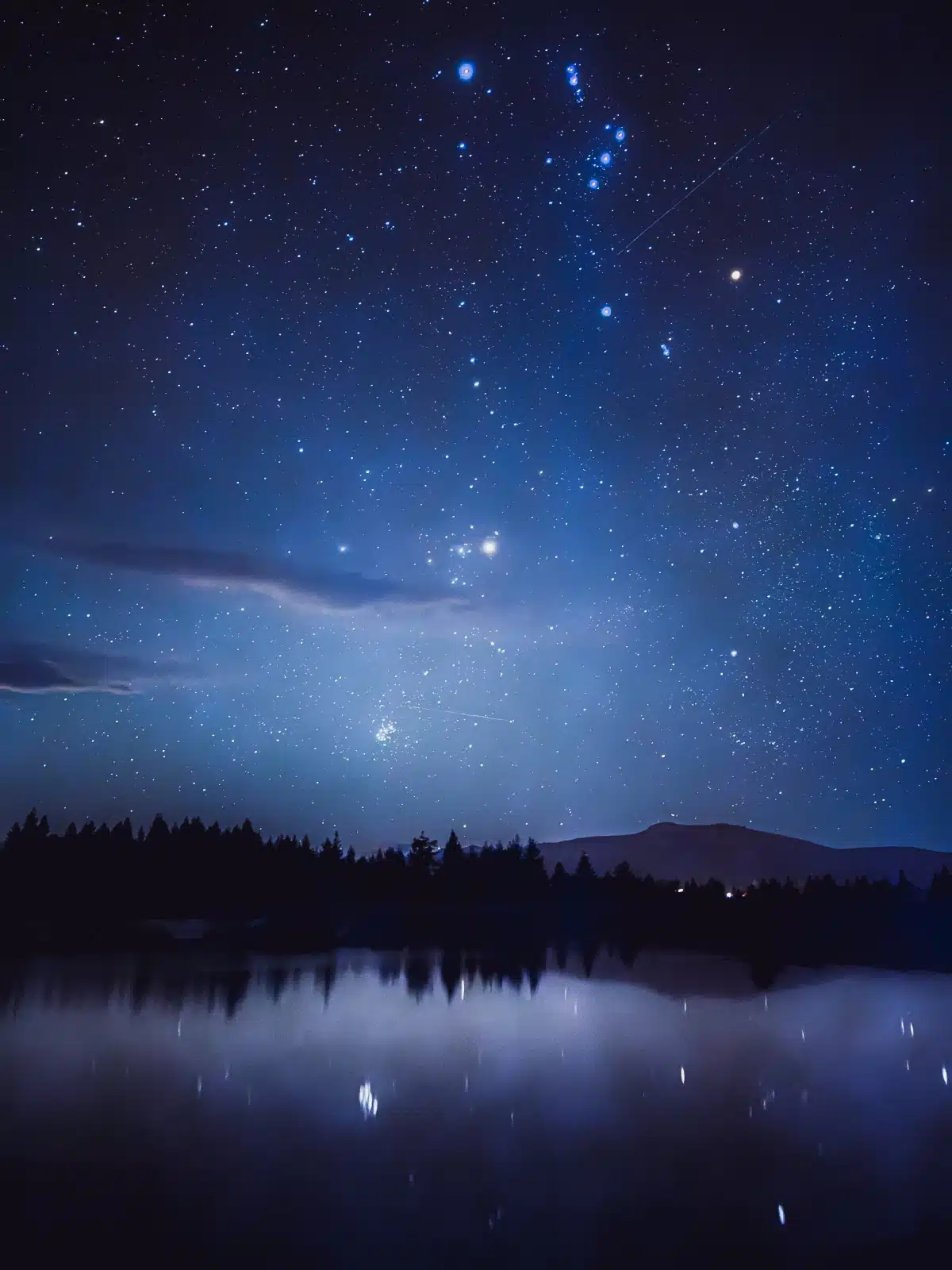 Lake Tekapo at night