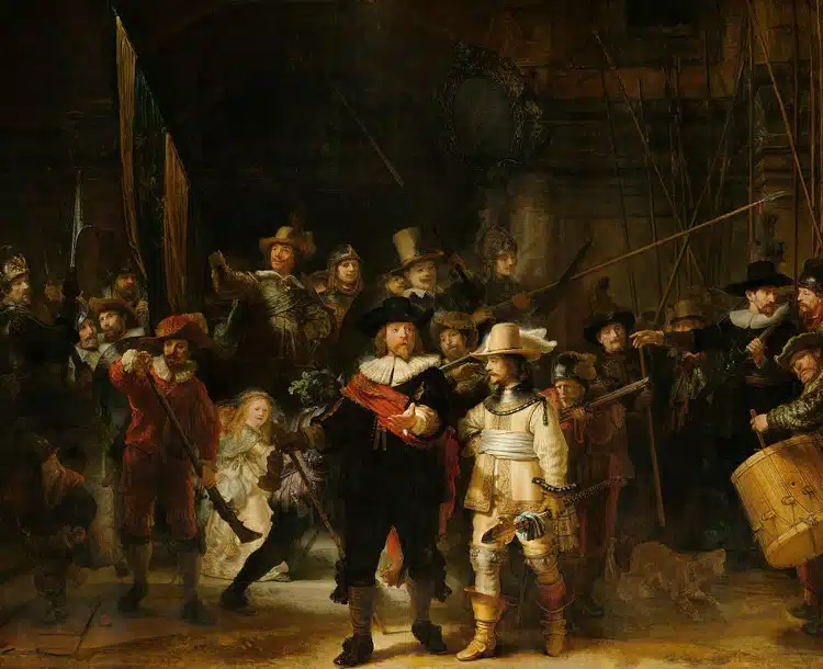 La ronda de noche de Rembrandt