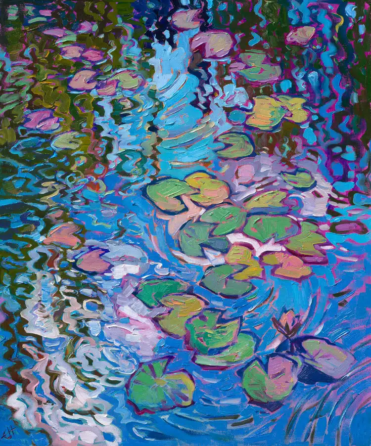 Monet's Garden II by Erin Hanson