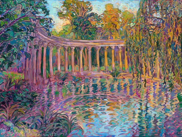 Parc Monceau by Erin Hanson