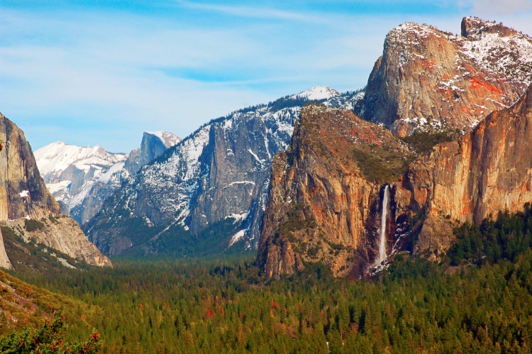 Yosemite Valley from Tunnel View, Yosemite National Park, California, USA