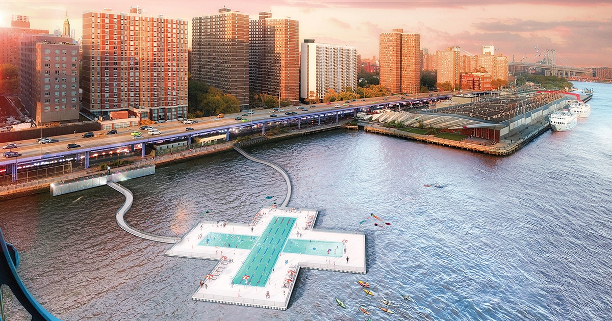 New York Public Pool Provides Access to Clean Swimming Water