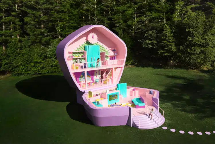 Polly Pocket Airbnb house