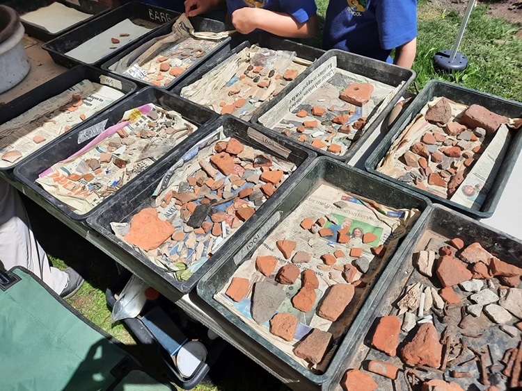 Roman Road Found Buried in English Village Schoolyard