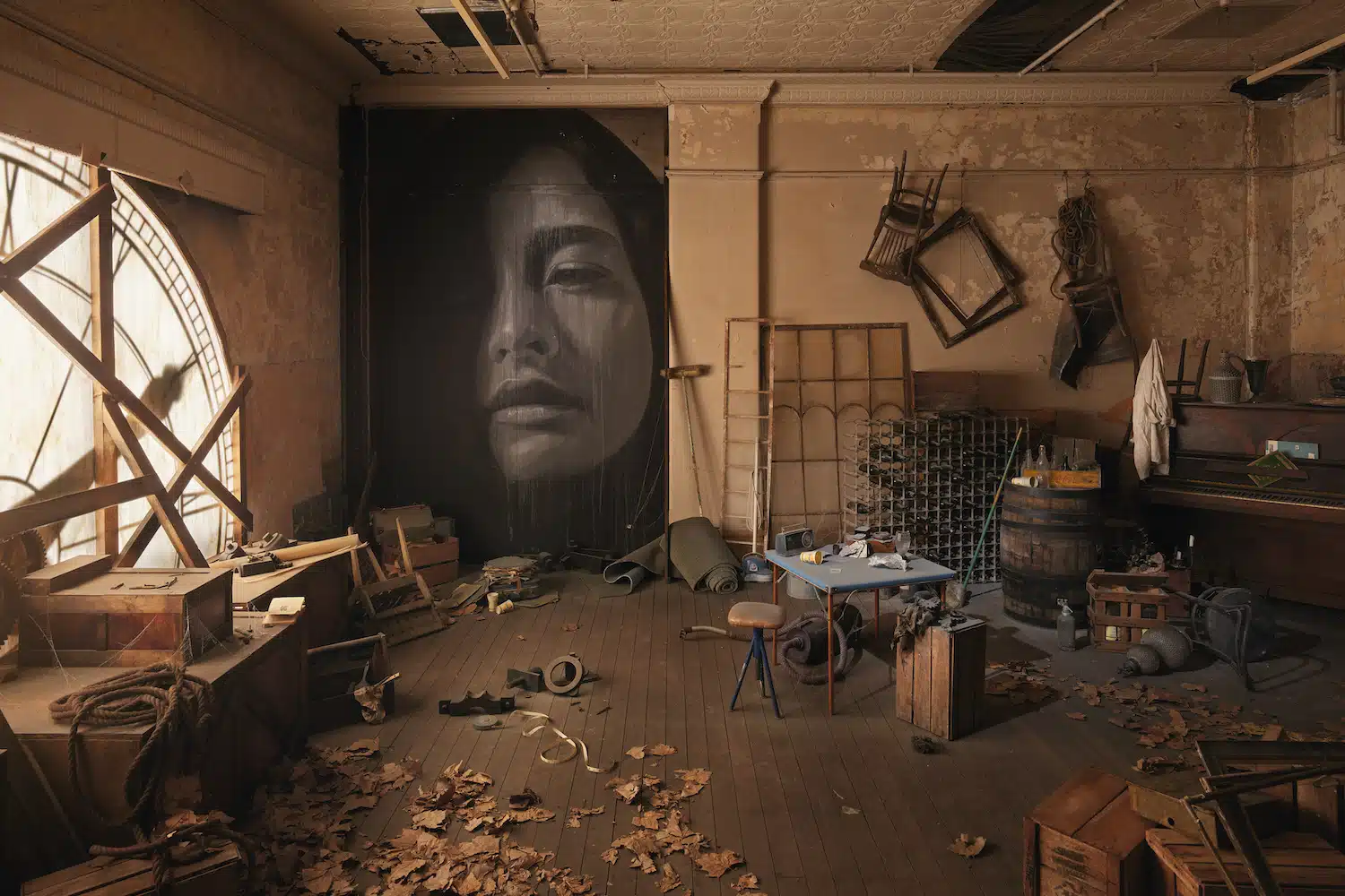 Mural Portraits by RONE