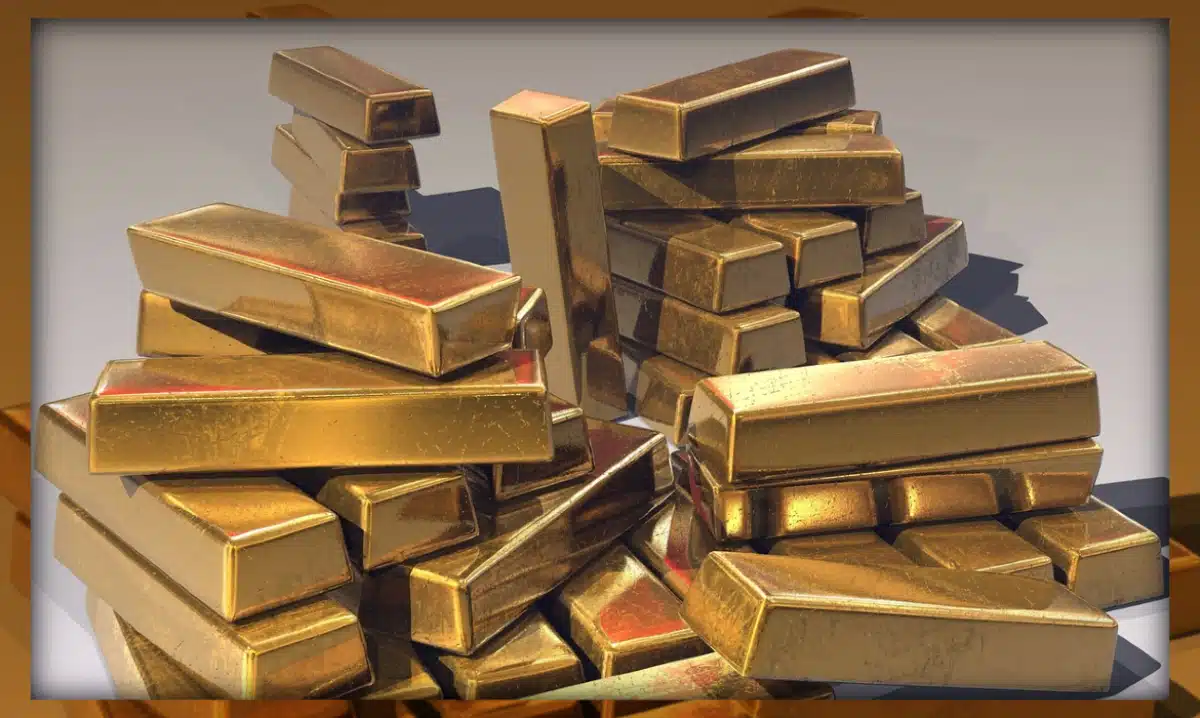 Gold Bars Stack