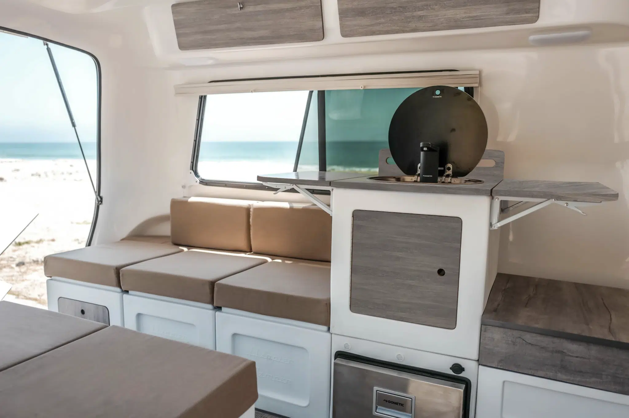 HC1 Breeze travel trailer interior 