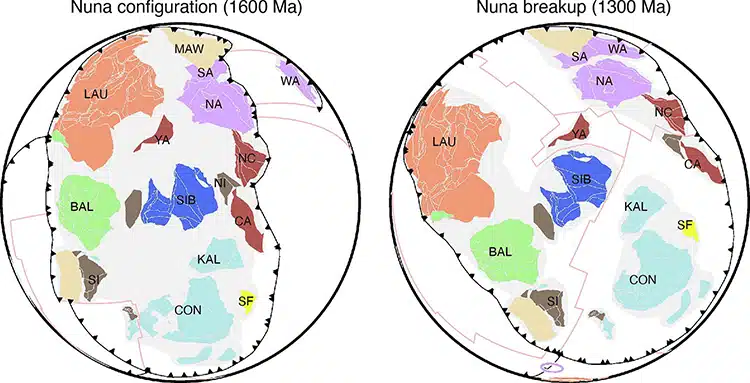 Mesmerizing Video of Earth’s Tectonic Plates Over 1.8 Billion Years