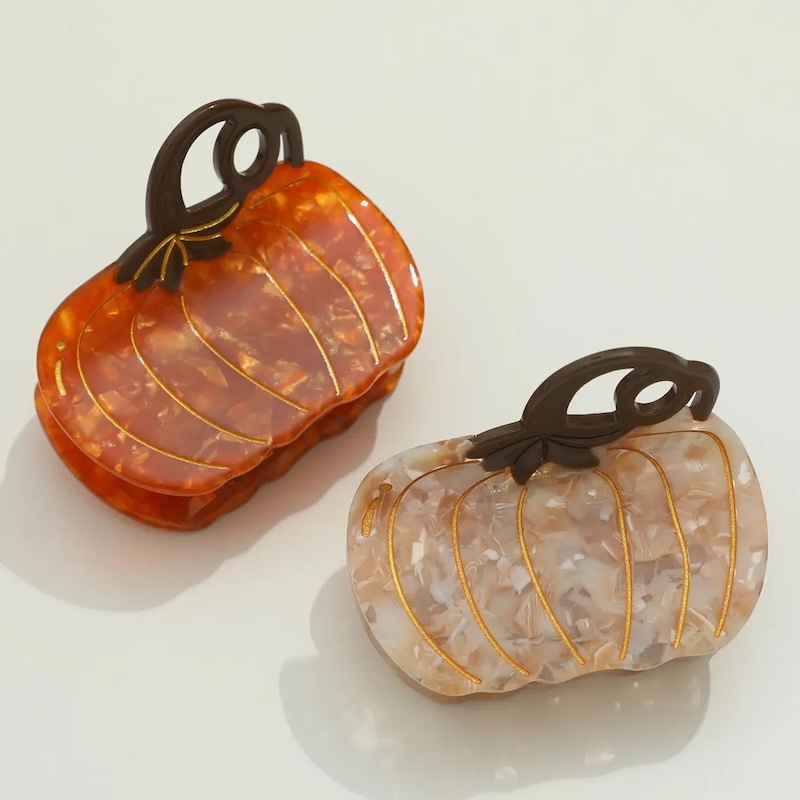 Pumpkin Hair Clip