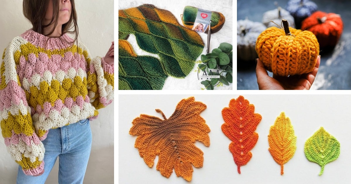 22 Cozy Fall Knitting and Crochet Patterns for All Levels