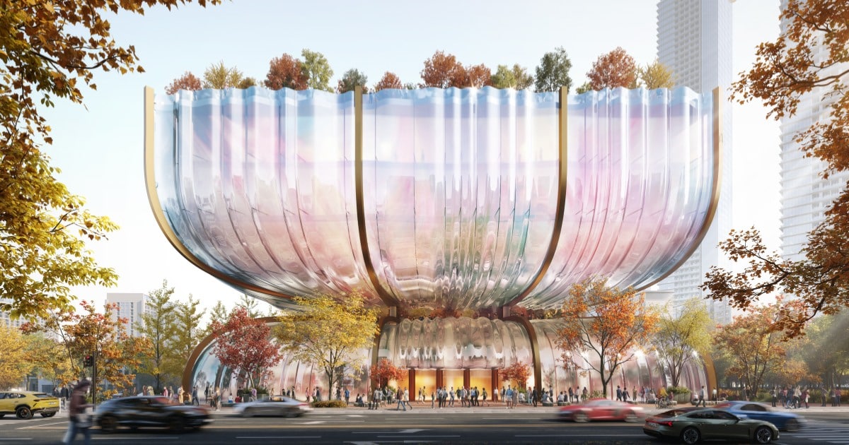 Heatherwick's Rippled Hourglass Wins Bid to Makeover Seoul Shopping Center