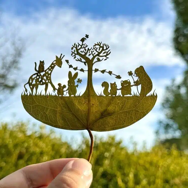 Leaf Art by Lito