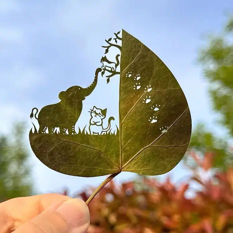 Leaf Art by Lito