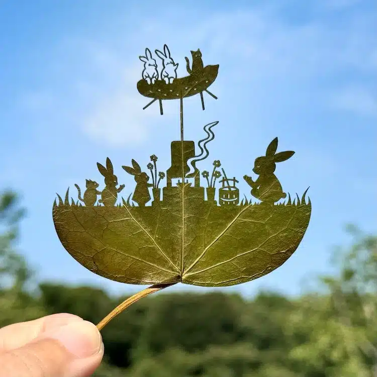 Leaf Art by Lito